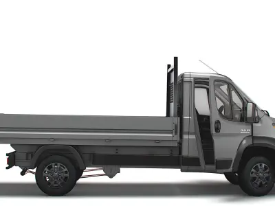 RAM Promaster SingleCab Tipper HQInterior 2023 3D model