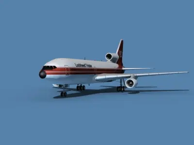 Lockheed L-1011-50 Lockheed 3D model