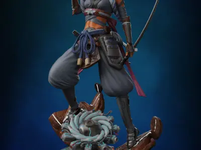 Ahsoka Tano Samurai Concept - Star wars 3D print model purchase