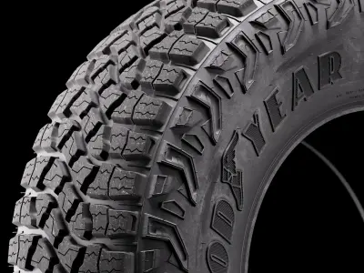Good Year Wrangler off road tire 3D model