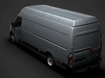 Vauxhall Movano L4H3 Van 2020 3D model
