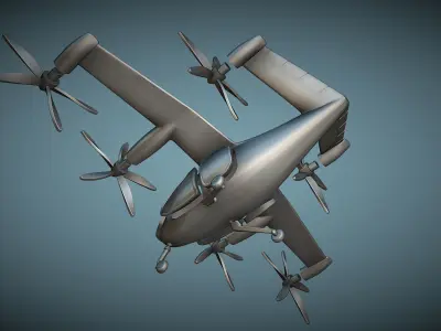 Joby Aviation S4 - 3D Printable Model 3D print model