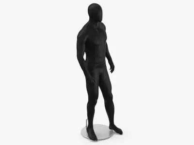 Clothing Mannequins Modular 02 3D model