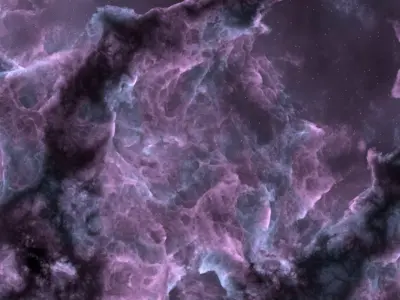 Volumetric Nebula Cloud for Blender 3D model