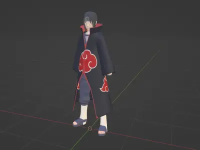 Itachi Uchiha - Naruto Shippuden 3D model