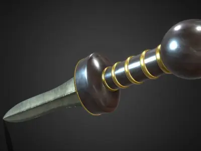 Gladius Free low-poly 3D model