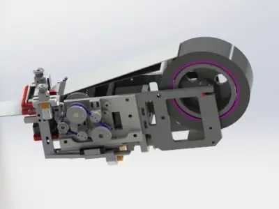 Laminate machine module 3D model