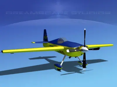 Extra Flugzeugbau EA300S V06 3D model