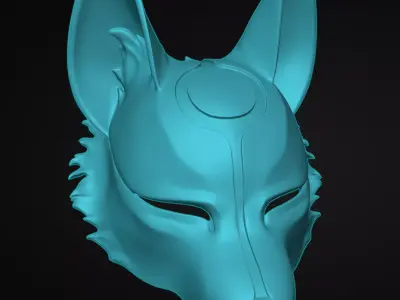 KITSUNE MASK 3D print model