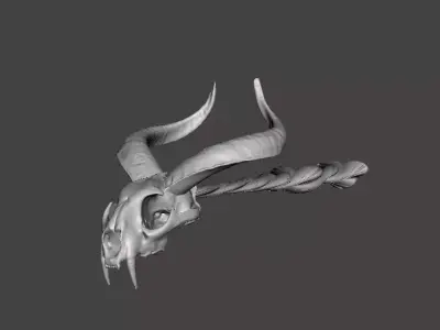Dragon Back Scratcher Free 3D print model