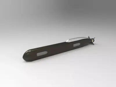 XLUUV ORCA 3D print model