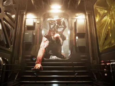 Alien Parasite3 Low-poly 3D model