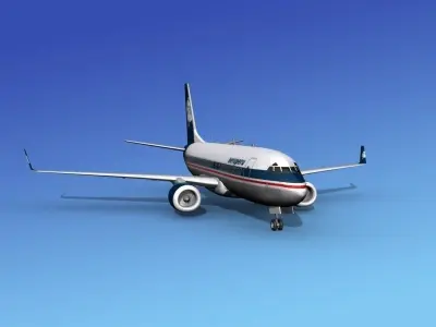 Boeing 737-700ER Aeroperu 3D model