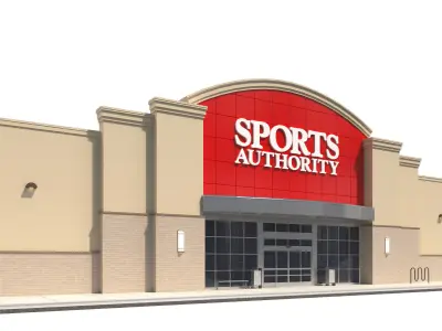 Retail-055 Sports Authority 3D model