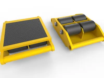 Industrial Mover M2 Low-poly 3D model