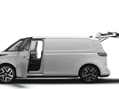 VW ID Buzz Cargo LWB Valve HQInterior 2024 3D model