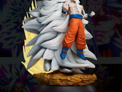 goku infinity 3D print model