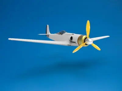 Focke-Wulf Fw 190  3D model