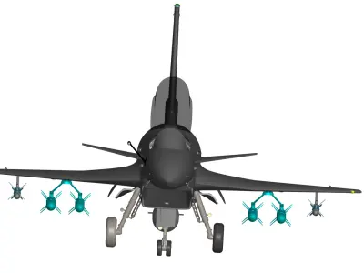 Chengdu J-10 3D model