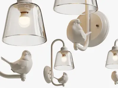 PROVENCE BIRD BRA 3D model