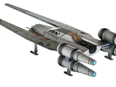 Star Wars U-Wing UT-60D 3D model