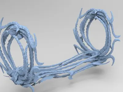 Avalon Gate mountain series 3D model