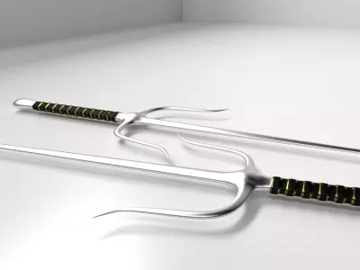 Japanese Sai 3D model