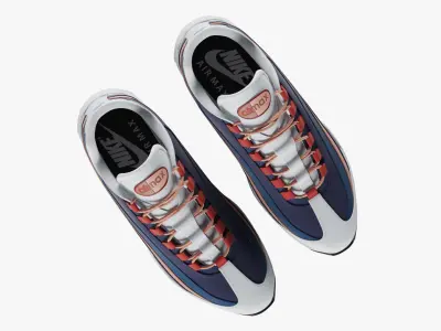 Nike Air Max 95 Multicolor 3D model