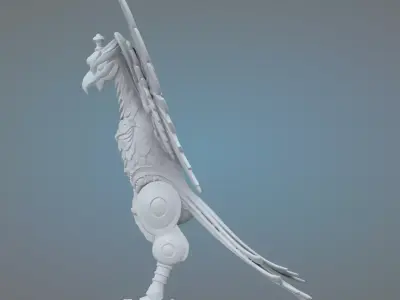 Phoenix Statue PM-22 3D print model