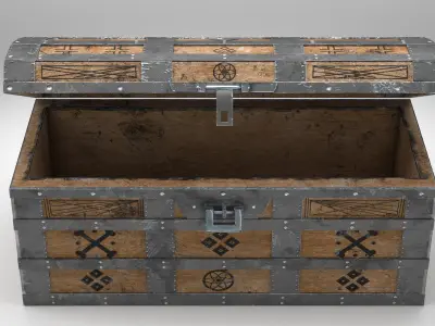 Treasure Chest - Ready for the Metaverse 3D model