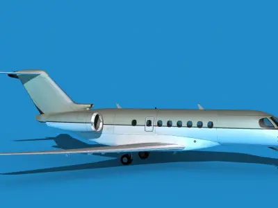 Cessna Citation C700 Longitude V08 3D model