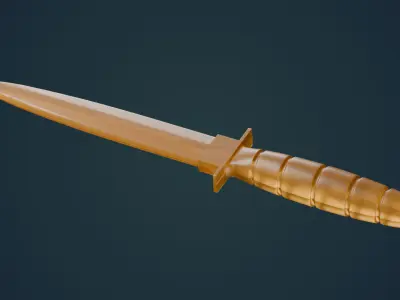 Simple Army Knife - 3D print model