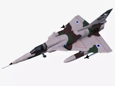 Kfir C2 Free low-poly 3D model