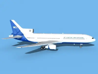 Lockheed L-1011 TriStar Air Charter Intl 3D model