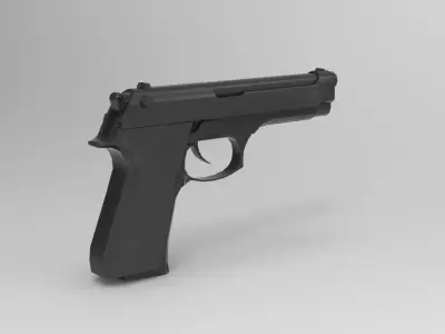 Beretta M9 3D model