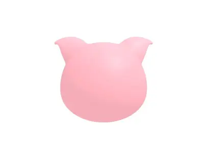 Pig Head 3D model