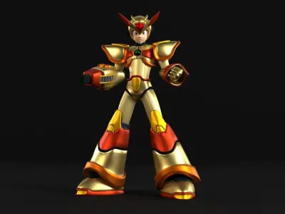 Megaman X Max Armor - Mega Man X3 3D model