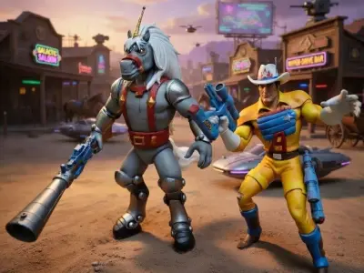 Marshall BraveStarr and Thirty-Thirty 3D print model