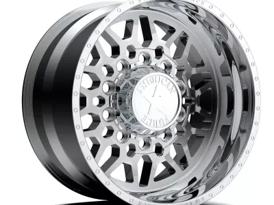 American Force Orion Truck Wheel 3D Model 3D model