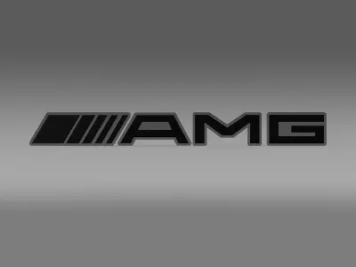 AMG Logo 3D model