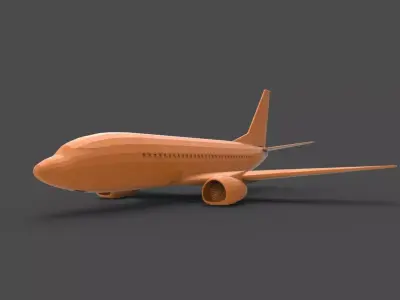 Boeing 737 3D print model