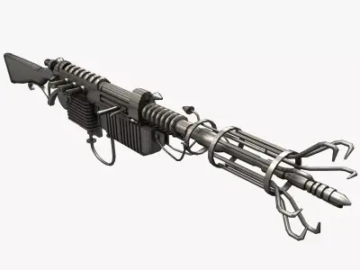 Wunderwaffe DG-2 Low-poly 3D model