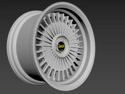 WORK EMITZ  Wheels Version 1 3D model