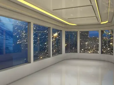 Sci Fi Room 3D model 84