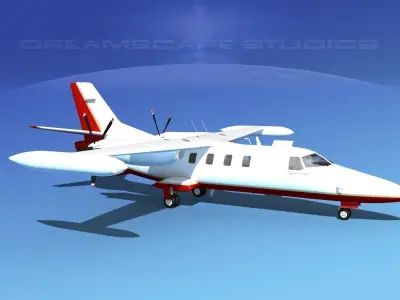 Dreamscape AF-46 Turbo Star Executive V03 3D model