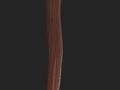 Medival Battle Axe Low-poly 3D model