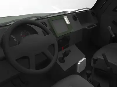 BBM Kozak military  3D model