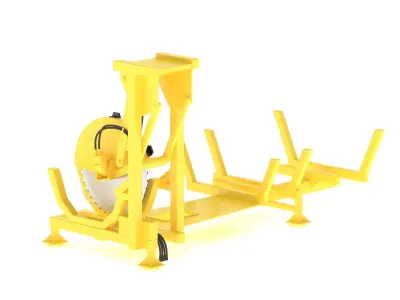 CSI R-60 Slasher Saw 3D model