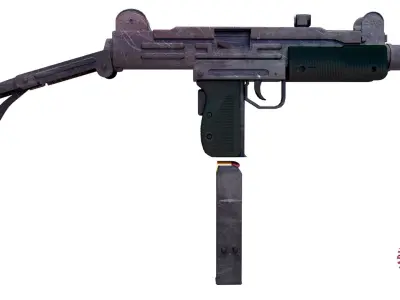 UZI MP-2 3D model