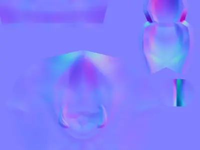 Low Poly Stylized Rubber Duck Free low-poly 3D model